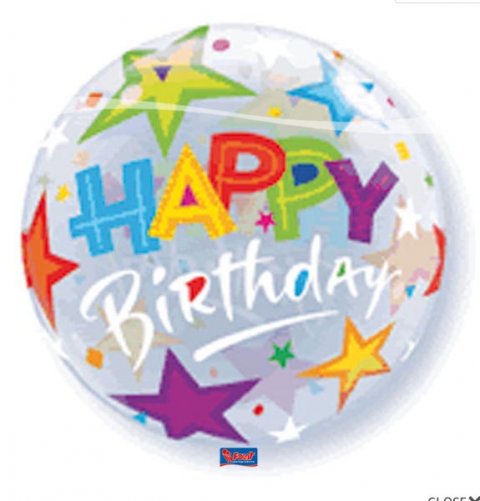 Happy Birthday Folieballon foto