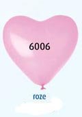 Helium hart ballonnen roze foto