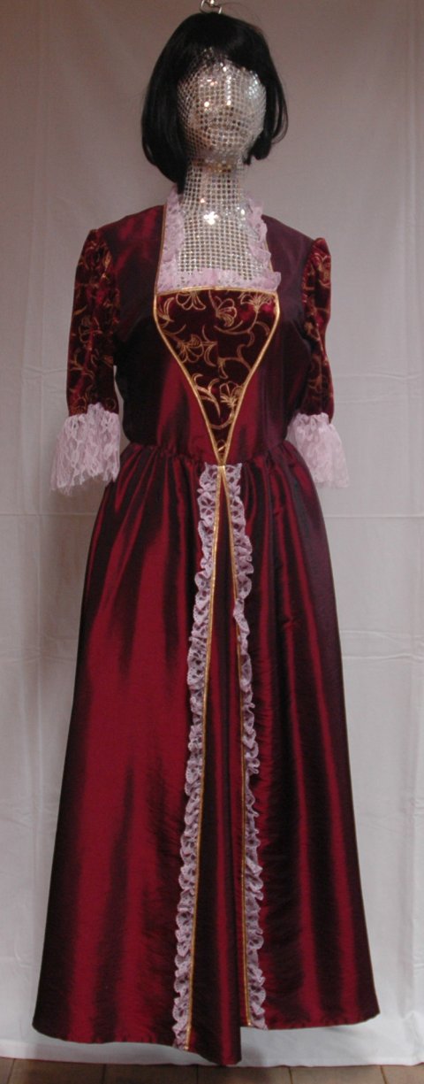 Venetiaanse jurk maat 42 foto