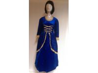 Dickens jurk blauw 48