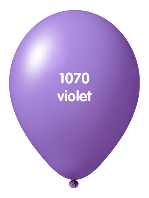 Onbedrukte ballonnen 10 st Violet foto