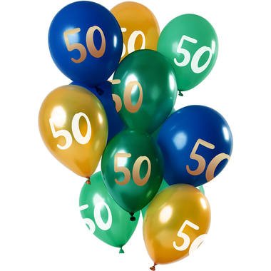 ballonnen 50 jaar groen goud foto