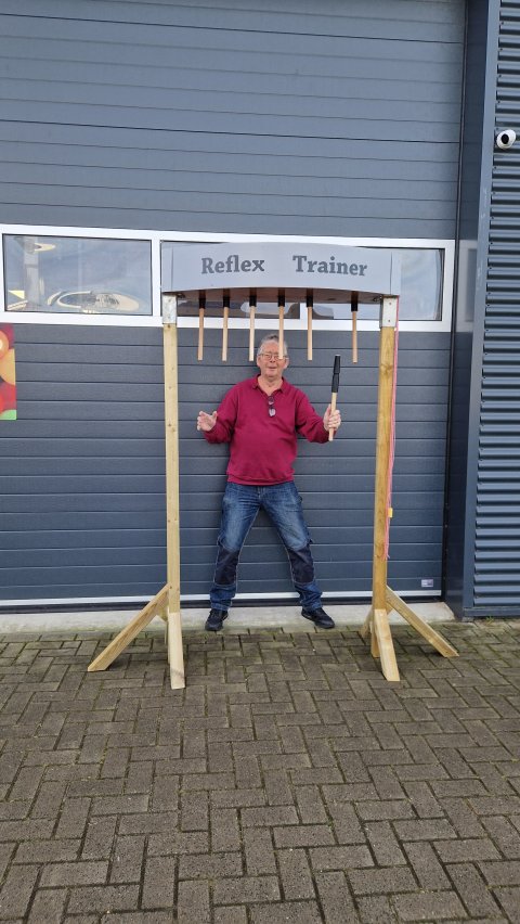 Reflex trainer, Vangspel foto